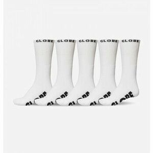 Zoknik Globe Whiteout hi crew sock 5 pack kép