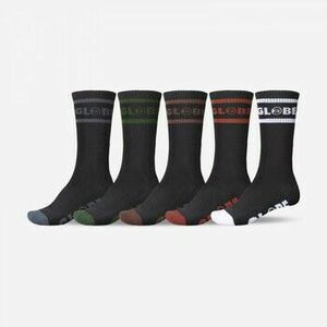 Zoknik Globe Tilt hi crew sock 5 pack kép