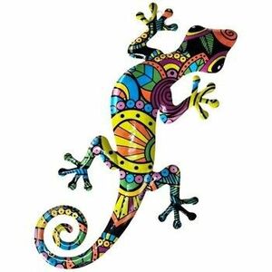 Szobrok, figurák Signes Grimalt Gyík Faldekoráció kép