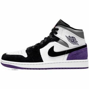 Magas szárú edzőcipők Nike 1 Mid SE Purple kép