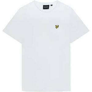 Rövid ujjú pólók Lyle & Scott Plain T-Shirt White kép
