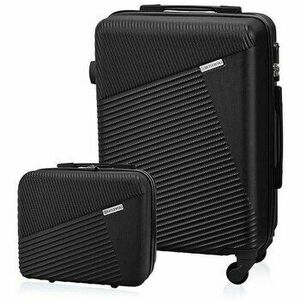 Keményfedeles bőröndök Betlewski ZESTBWA053CZARNS64813 kép