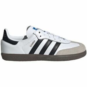 Divat edzőcipők adidas Samba White Black Gum kép