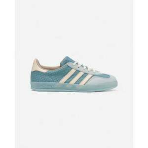 Rövid szárú edzőcipők adidas Gazelle Indoor Cotton Weave Pack Light Blue kép