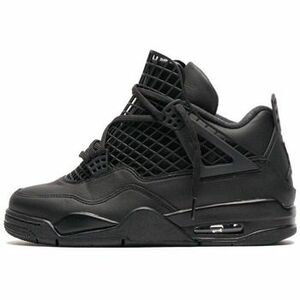 Magas szárú edzőcipők Nike 4 Retro Net Black kép