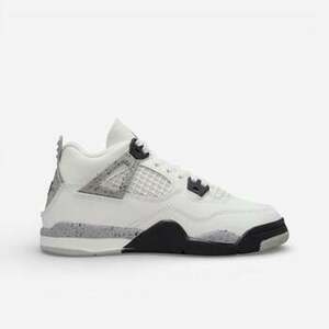 Divat edzőcipők Nike Jordan 4 Retro White Cement (PS) kép