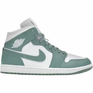 Magas szárú edzőcipők Nike Jordan 1 Mid White Cannon (W) kép