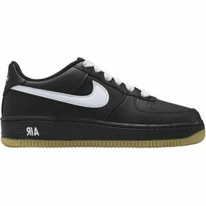 Rövid szárú edzőcipők Nike Air Force 1 Black White Gum (GS) kép