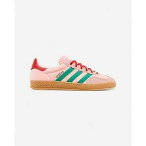Rövid szárú edzőcipők adidas Gazelle Indoor Glow Pink Court Green (W) kép