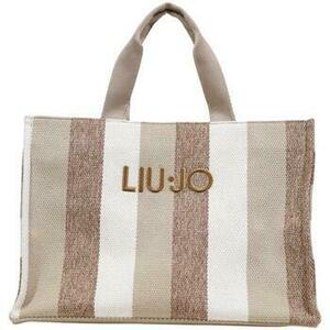 Táskák Liu Jo L TOTE STRIPED CANVAS 2A6026 T2176 kép