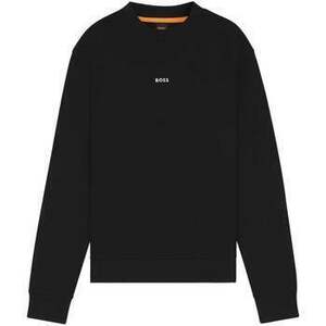 Pulóverek BOSS Relaxed Fit WeSmallcrew Sweatshirt Black kép