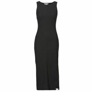 Hosszú ruhák Calvin Klein Jeans SEAMING LONG RIB DRESS kép