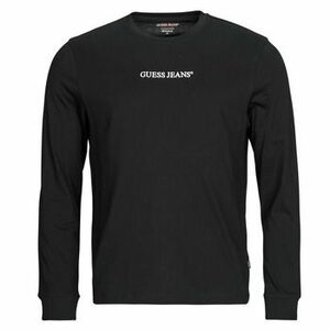 Hosszú ujjú pólók Guess GJ LS CN SLIM LOGO EMBRO TEE kép