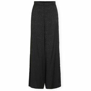 Lenge nadrágok Vila Salina Trousers - Black Beauty kép