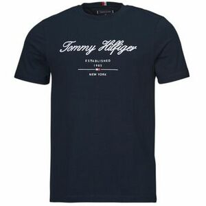 Rövid ujjú pólók Tommy Hilfiger SCRIPT LOGO TEE kép