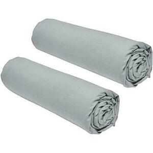 Gumis lepedő Today Draps housse Essential lot de 2 gris 160x200 cm kép