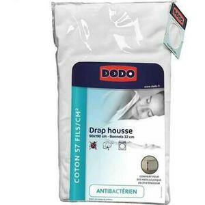 Gumis lepedő Dodo Drap Housse 90x190 cm Blanc kép