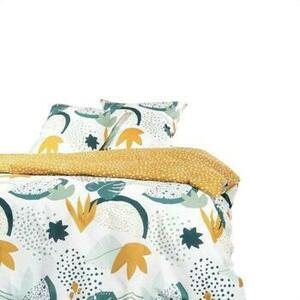 Ágyneműhuzat Today Parure de lit Sunshine blanc et jaune kép