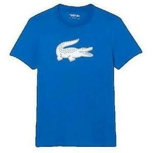 Rövid ujjú pólók Lacoste T-shirt Bleu Marine à manches courtes kép