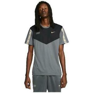 Rövid ujjú pólók Nike T-shirt Sportswear Repeat gris foncé kép