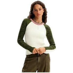 Pulóverek Desigual Côtelé Chiné kép