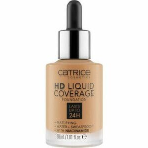 Alapozók Catrice HD Coverage Liquid Foundation - 48 Desert Beige kép
