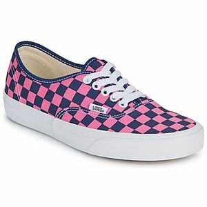 Rövid szárú edzőcipők Vans Authentic 1VZ - CHECKERBOARD Deep Indigo/Pink Fizz kép