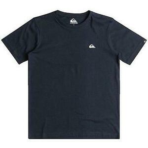 Pólók / Galléros Pólók Quiksilver T-shirt Basic Bleu Marine kép