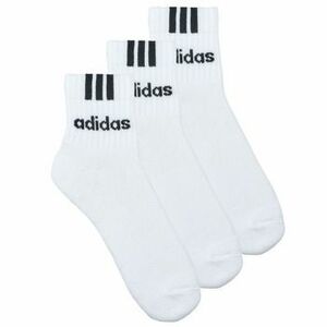 Zoknik adidas 3-Stripes Linear Half-Crew Cushioned Socks 3 Pairs kép