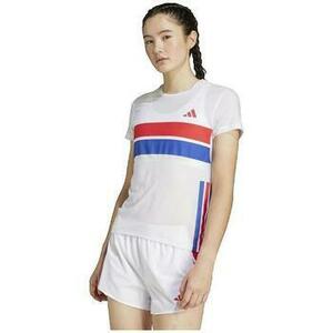 Rövid ujjú pólók adidas T-shirt Adizero Retro kép