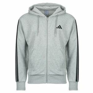 Melegítő kabátok adidas Essentials 3-Stripes French Terry Full-Zip Hoodie kép