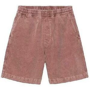 Rövidnadrágok Carhartt Short WIP Reynold en velours côtelé rose kép