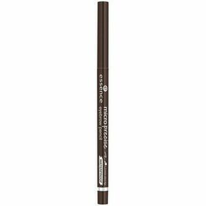 Szemöldök smink Essence Micro Precise Waterproof Eyebrow Pencil - 03 Dark Brown kép