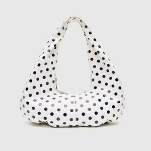 Válltáskák Nunoo SMALL ALMA DRAPED POLKA kép