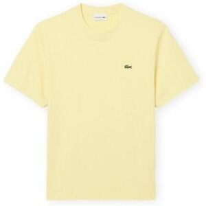 Rövid ujjú pólók Lacoste Classic Fit T-Shirt TH7318 - Jaune kép