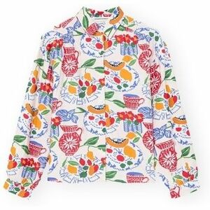 Ingek / Blúzok Compania Fantastica COMPAÑIA FANTÁSTICA Shirt 11004 - Lush kép