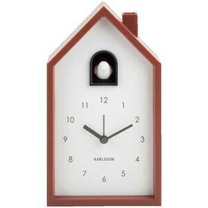 Órák Karlsson Réveil Modern Cuckoo design contemporain rouge kép