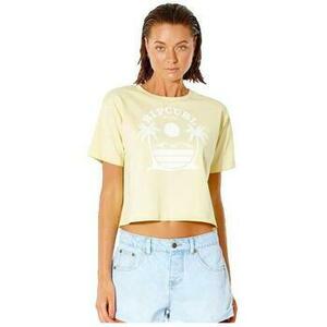 Rövid ujjú pólók Rip Curl T-shirt Rip Curl Playabella Crop kép