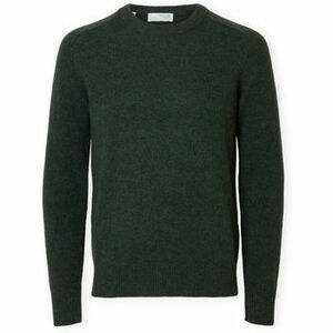 Pulóverek Selected Noos Rai Knit - Deep Forest kép