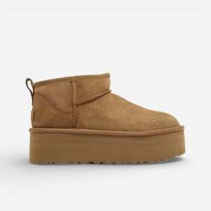 Bokacsizmák UGG Classic Ultra Mini Platform Chestnut kép