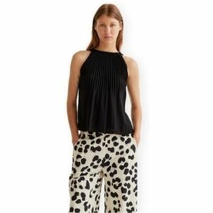 Blúzok Compania Fantastica COMPAÑIA FANTÁSTICA Top 10302 - Black kép