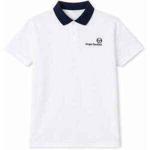 Pólók / Galléros Pólók Sergio Tacchini Bondi Polo Shirt White/Maritime Blue/Mango Mint kép