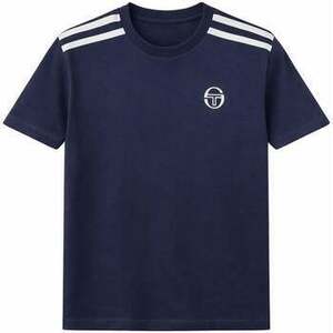 Pólók / Galléros Pólók Sergio Tacchini Locchi T-Shirt Maritime Blue/White kép