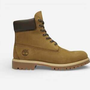 Csizmák Timberland Premium 6-Inch Waterproof BOOTS NUBUCK OLIVE BROWN kép