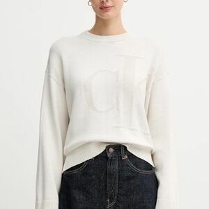 Calvin Klein fehér ruha - L kép