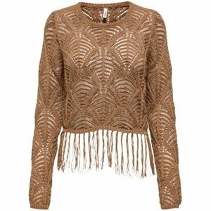 Pulóverek Only Onlleonie Ls Structur Fring Oneck Cc Knt 15362968 kép