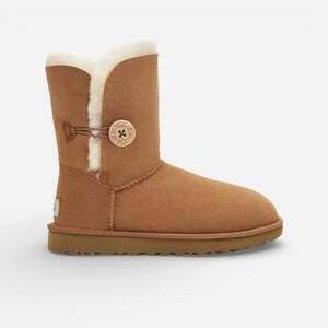 Lapos talpú csizmák UGG Bailey Tie Boot Chestnut (Women's) kép