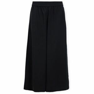 Nadrágok Object Harriet Trousers - Black kép