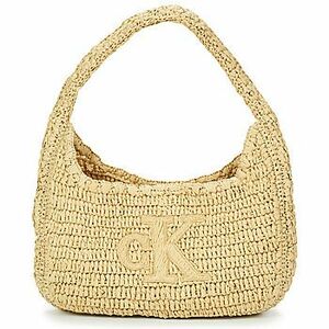 Válltáskák Calvin Klein Jeans BOLD CK RAFFIA SM SHOULDER BAG kép