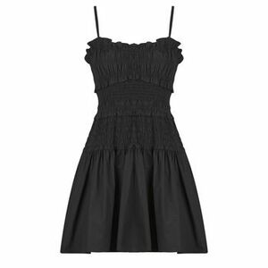 Rövid ruhák MICHAEL Michael Kors POPLIN SMOCKED MINI DRESS kép
